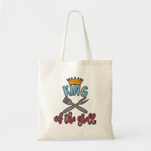 Tote Bag Roi Du Grill. Meilleure idée de conception de gril