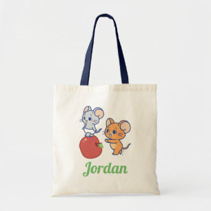 Tote Bag Rollage Anime Tuffy et Jerry Apple