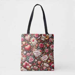 Tote Bag Romance intemporelle : un classique de la Saint-Va