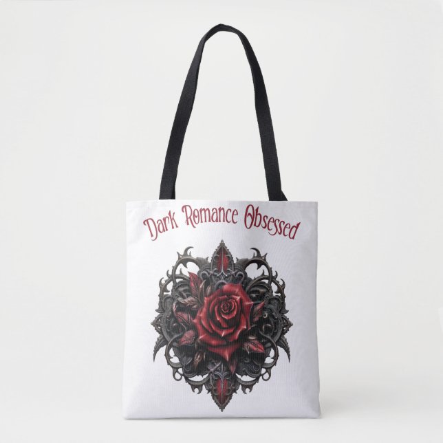 Tote Bag Romance Sombre Obsessionnel (Devant)