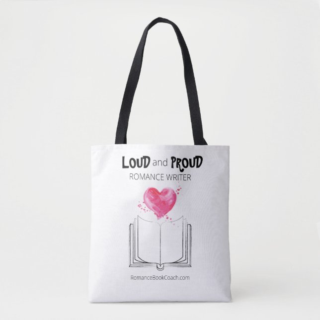 Tote Bag Romance Writer Fourre-tout (Devant)