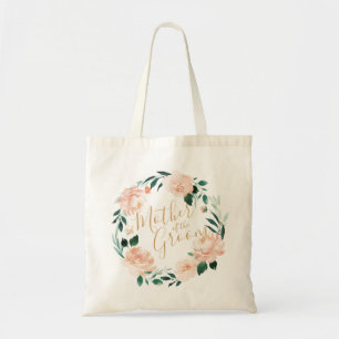 Tote Bag Romantique jardin fleuri mère du marié