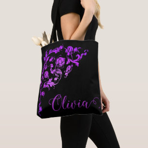 Tote Bag Romantique, Vintage Personnalisé