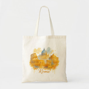 Tote Bag Rome Néon Style Street Pop-Art