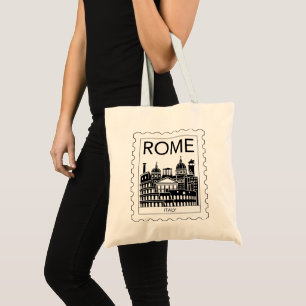 Tote Bag Rome Souvenir Italie Postage Timbre