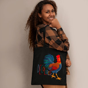 Tote Bag Rooster coloré DeColores Cursillo