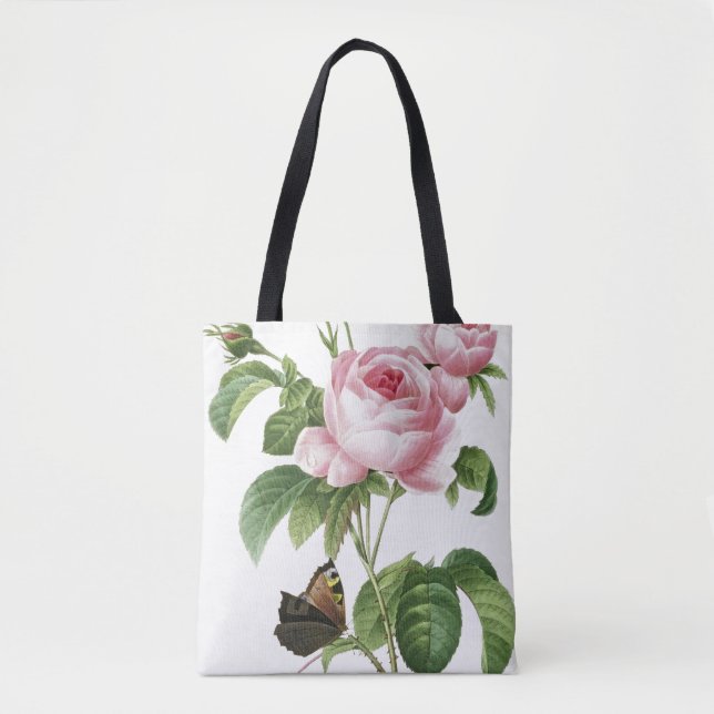 Tote Bag Rosa Centifolia (Devant)