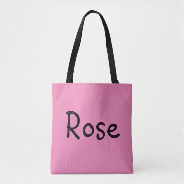 Tote Bag Rose (Devant)