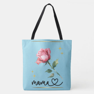 TOTE BAG ROSE