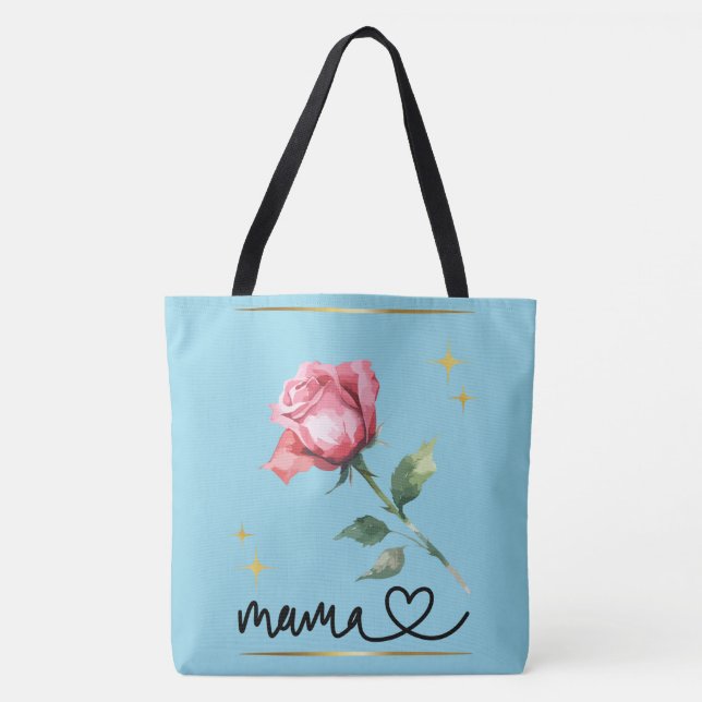 TOTE BAG ROSE (Devant)