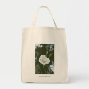 Tote Bag Rose Blanche
