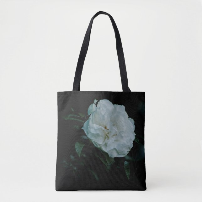 Tote Bag Rose blanche (Devant)