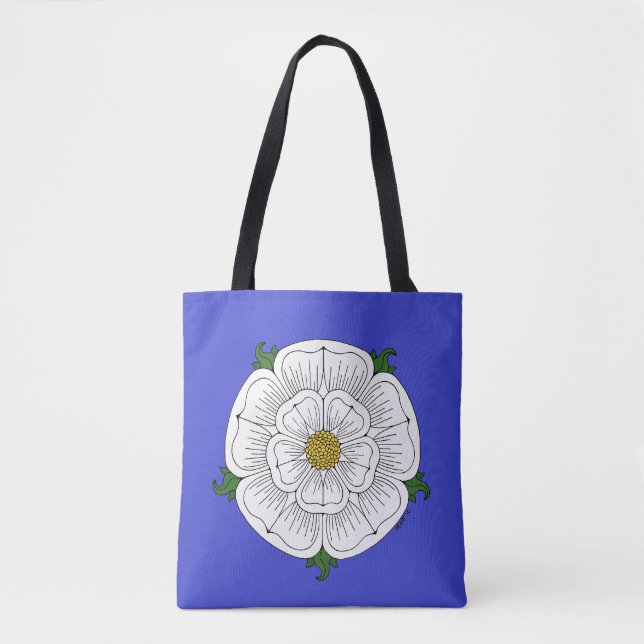 Tote Bag Rose blanche de York (Devant)