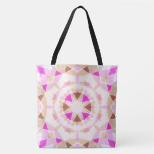 Tote Bag Rose clair Automne Brown Star Dopamine Decor Plage
