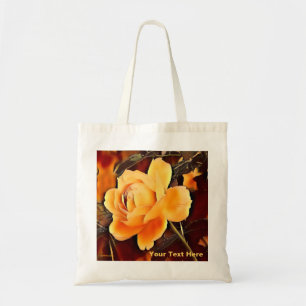 Tote Bag Rose de flamme