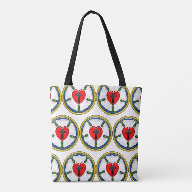 Tote Bag Rose de Luther effet gaufré (Dos)