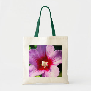 Tote Bag Rose de Sharon pourpre foncé