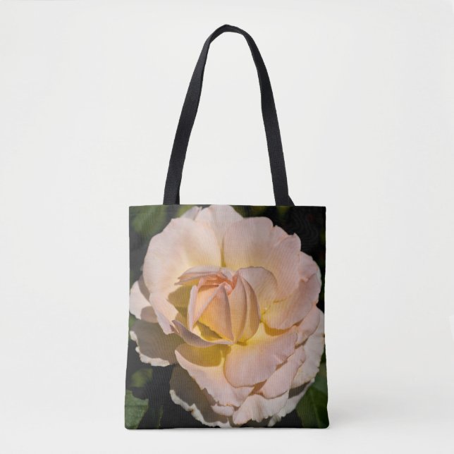 Tote Bag Rose de thé (Devant)