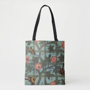 Tote Bag Rose d'Escalades & Petit Oiseau, William Morris