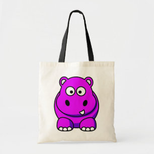 Tote Bag Rose d'hippopotame
