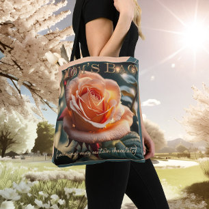 Tote Bag Rose Drôle Chocolat Maman