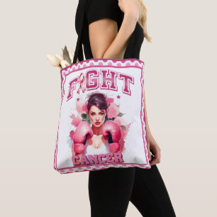 Tote Bag Rose et jolie floral cancer du sein