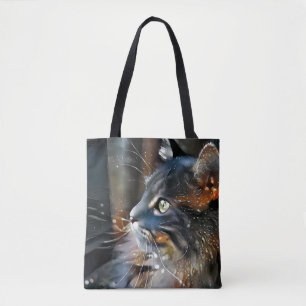 Tote Bag Rose et lumière magique