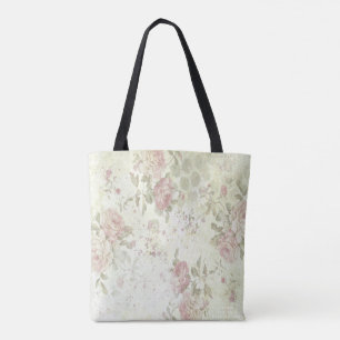 Tote Bag Rose Florale Rose Shabby Chic