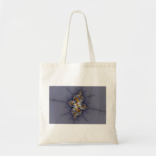 Tote Bag Rose foncé - Mandelbrot Fractal (Devant)