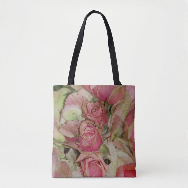 Tote Bag Rose Fourre-tout (Devant)