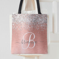 Rose Gold brossé Parties scintillant métallique No