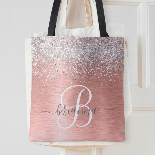 Tote Bag Rose Gold brossé Parties scintillant métallique No (Créateur téléchargé)