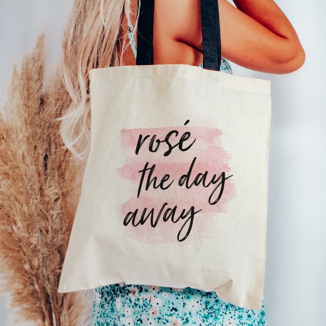 Tote Bag Rosé le jour de l'éloignement (Créateur téléchargé)