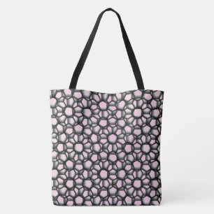 Tote Bag Rose octagon
