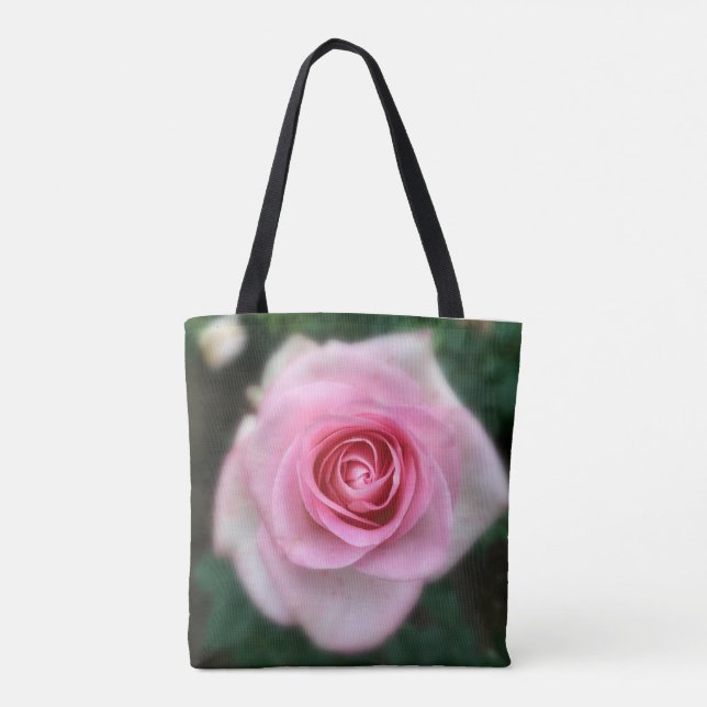 Tote Bag Rose rose Fourre-tout (Dos)