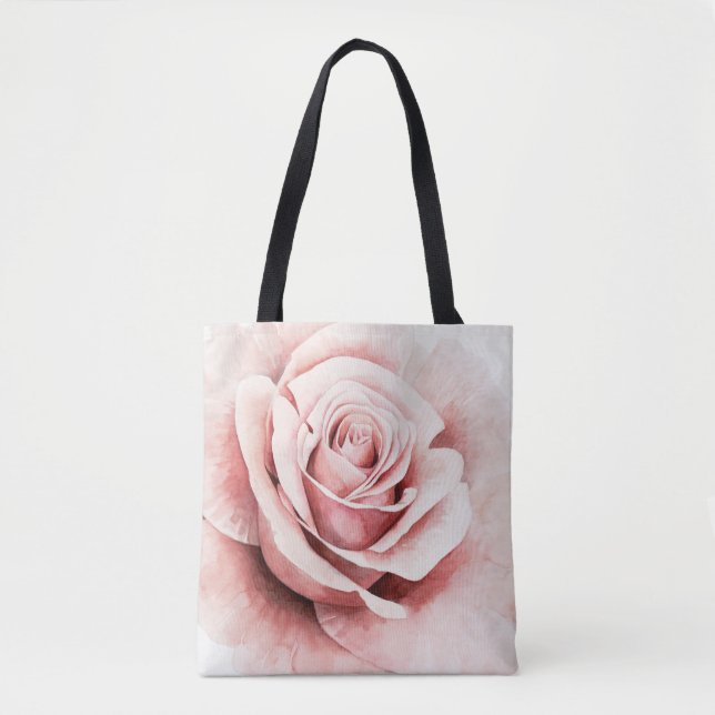 Tote Bag Rose rose rose (Devant)