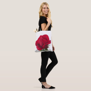 Tote Bag Rose rouge - Red rose 