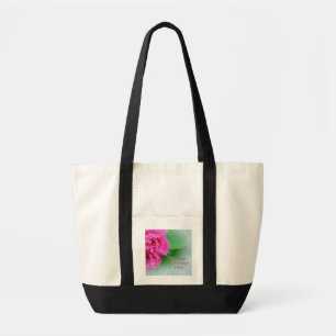 Tote Bag rose sauvage rose joyeuse Saint-Valentin