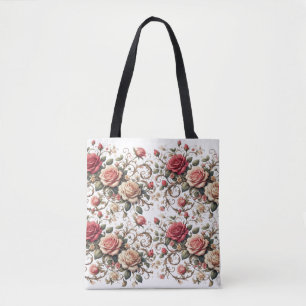 Tote Bag Rose Symphony