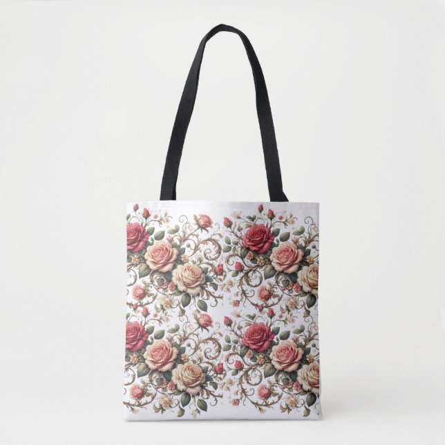 Tote Bag Rose Symphony (Devant)