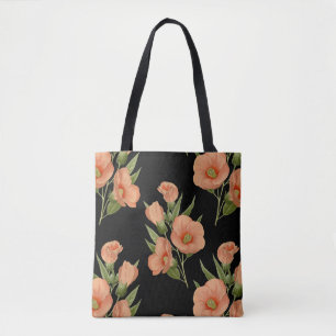 Tote Bag Rose vintage Botanique