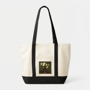 Tote Bag Roses blancs, 1875 (huile sur la toile)