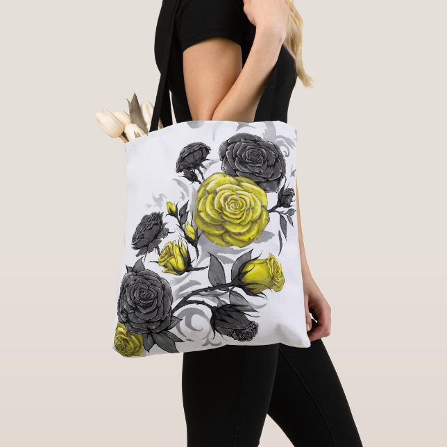 Tote Bag Roses existentiels (De près)