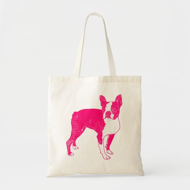 Tote Bag Roses indien Boston (Devant)