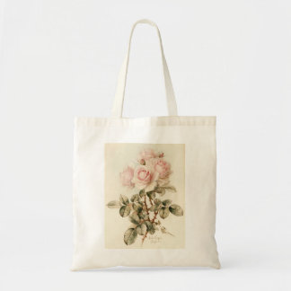 Tote Bag Roses romantiques victoriens vintages