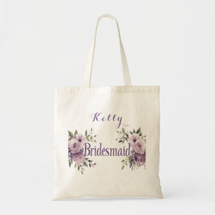 Tote Bag  Roses Roses Élégantes Demoiselles d'Honneur Aquar