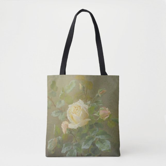 Tote Bag Roses roses par Anthonore Christensen (Devant)