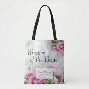 Tote Bag Roses roses rose Mère de la mariée Mariage échange
