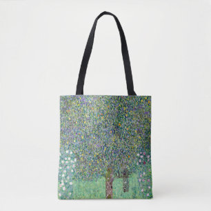 Tote Bag Roses sous les arbres, Gustav Klimt