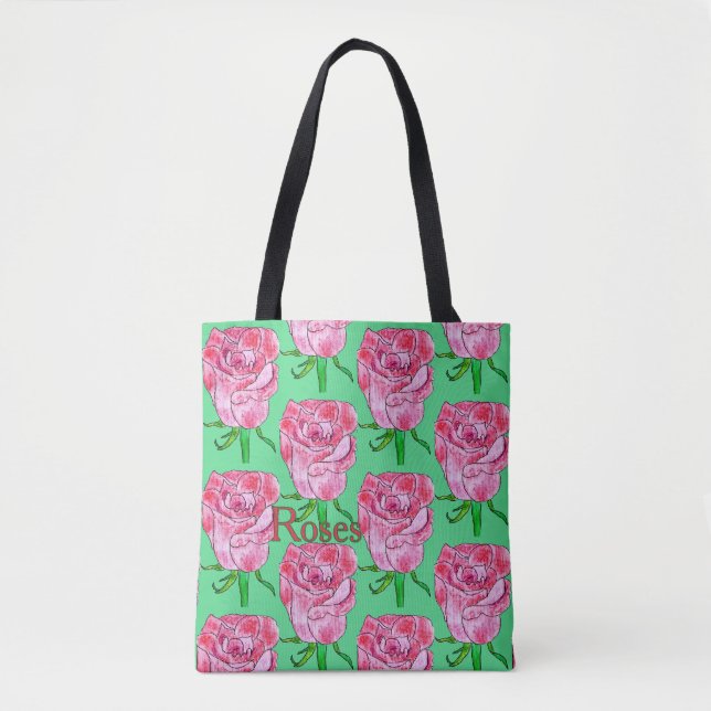 Tote Bag Roses Vierges (Devant)